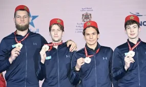 Глава государства поздравил мужскую сборную Казахстана по фехтованию