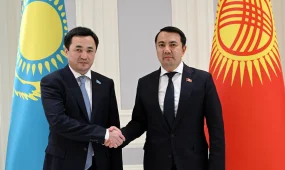 Құрылтай Спикері Жогорку Кенештің Төрағасымен кездесті