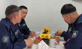 В Астане появились новые патрульные посты для военнослужащих Нацгвардии (ВИДЕО)