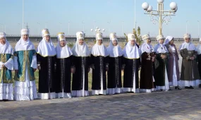 Қызылордада «Ақ жаулықтан ақ кимешекке дейін» облыстық фестивалі өтті