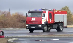 В Павлодаре прошли соревнования среди водителей пожарных машин