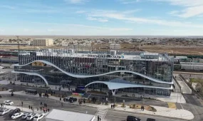 В Мангистауской области открыли новый железнодорожный вокзал