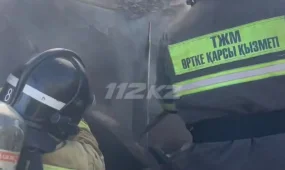 Ұлытау облысында қараусыз қалған екі гараж өртенді