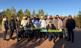 Елордада Республика күніне орай ауқымды экологиялық акция өтті