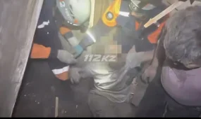 Семейде ер адамның үстіне құрылыс төбесі құлап кетті
