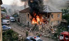 Мать и двое маленьких детей погибли при взрыве газа в частном доме