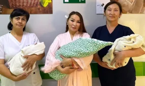 Шымкентте екі рет егіз босанған ана дүниеге үшем әкелді