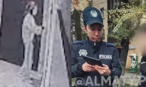 Қабырғаға жазу жазған бойжеткен ұсталды