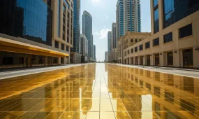 В Дубае планируют построить первую в мире «золотую улицу» для туристов и ювелирного бизнеса