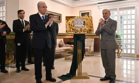 Қазақстан Президенті мен Пәкістан Премьер-министрі мәдени орталықтар және «Достық» спорт кешенінің ашылу рәсіміне қатысты