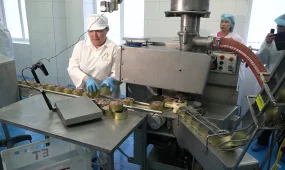 Оралда бұқтырылған киік еті сатыла бастады