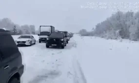 170-тен астам автокөлік Өскемен – Семей тасжолын қауіпсіз жүріп өтті
