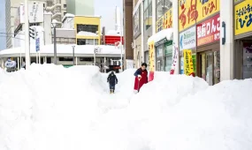 46 человек погибли из-за экстремальных снегопадов в Японии