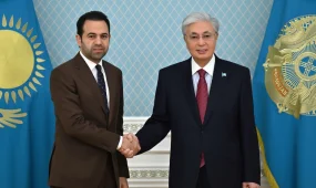 Қасым-Жомарт Тоқаев Мұсылман ақсақалдар кеңесінің және шейх Заид атындағы «Адамзат бауырластығы» сыйлығының Бас хатшысы Мұхаммед Әбделсаламмен кездесті