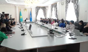 Интерактивная лекция: костанайские ученые и педагоги обсудили проект новой Конституции РК