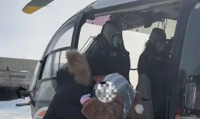 Малыша с химическим ожогом доставили в Кокшетау на вертолёте