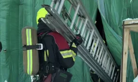 Пожар вспыхнул на станции Astana LRT