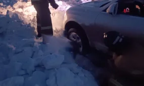 Қар құрсауынан құтқарды