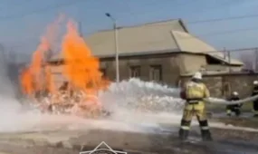 Взрыв на газопроводе произошел в Шымкенте