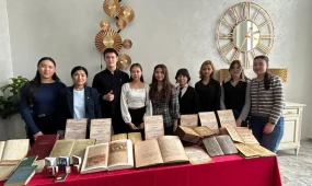 В Астане открылась выставка редких рукописей Великой степи