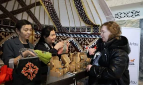 Жезқазған әуежайында «Бір ауыл – бір өнім» жобасының алаңы ашылды