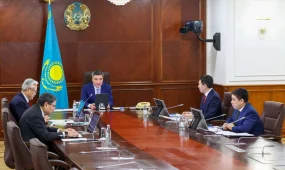 Олжас Бектенов поручил усилить контроль за реализацией проектов АО «Самрук-Қазына»