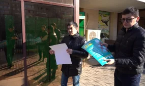 Жалпыұлттық коалиция белсенділері үгіт-насихат жұмыстарын бастады