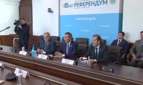 ТМД халықаралық байқаушылар миссиясы референдумды бақылауға кірісті