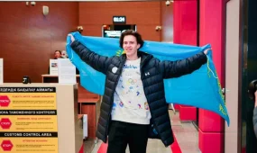 Михаил Шайдоров вернулся в Астану с Олимпийским золотом (ВИДЕО)