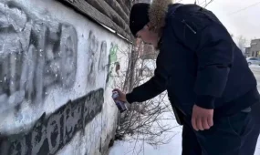 Абай облысында 40-қа жуық есірткі гафити жазулары жойылды