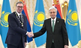 Сербия Президенті «Алтын қыран» орденімен марапатталды