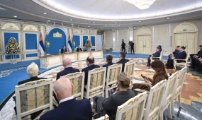 Развитие экономики, ИИ и АПК: Токаев и Вучич встретились с журналистами