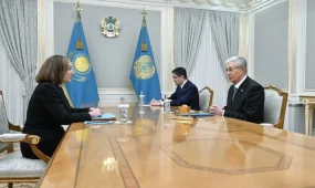 Касым-Жомарт Токаев принял посла США