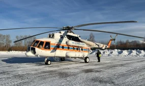 Кішкентай сәби ТЖМ авиациясымен медициналық мекемеге жеткізілді
