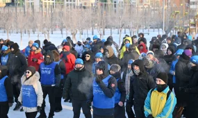 Забег Taldau Run в Астане собрал сторонников здорового образа жизни перед референдумом
