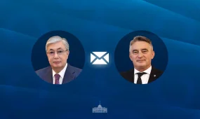 Токаев поздравил Председателя Президиума Боснии и Герцеговины