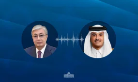 Президент Казахстана выразил поддержку и солидарность Эмиру Катара