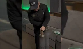 Шымкентте 400 баллон азот тотығы тәркіленді