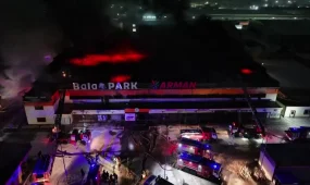 Уголовное дело начато по факту пожара в детском развлекательном центре в Семее