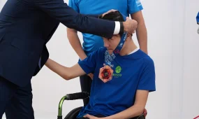 В Астане подведены итоги открытого республиканского турнира по бочча