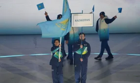 Казахстанцы приняли участие в церемонии открытия XIV зимних Паралимпийских игр