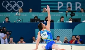 Казахстанский гимнаст завоевал медаль на этапе Кубка мира