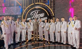 Гвардейцы Казахстана покорили московскую сцену в шоу «Привет, Андрей!» (ВИДЕО)