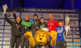 Казахстанский конькобежец Евгений Кошкин выиграл престижный турнир «Серебряный шар» в Нидерландах