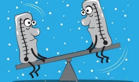 Плюс 14 и минус 32: Восточный Казахстан удивил резким температурным контрастом