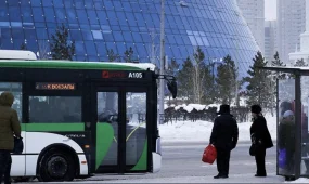 В день референдума проезд в автобусах Астаны будет бесплатным
