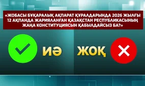 Жаңа Конституция жобасын қабылдау жөнінде республикалық референдумға дауыс беру басталды