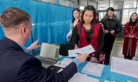 Студенты университета впервые проголосовали на Референдуме в СКО