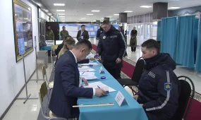 Как проходит голосование среди военнослужащих Национальной гвардии РК