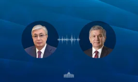 Мемлекет басшысы Өзбекстан Президентімен телефон арқылы сөйлесті